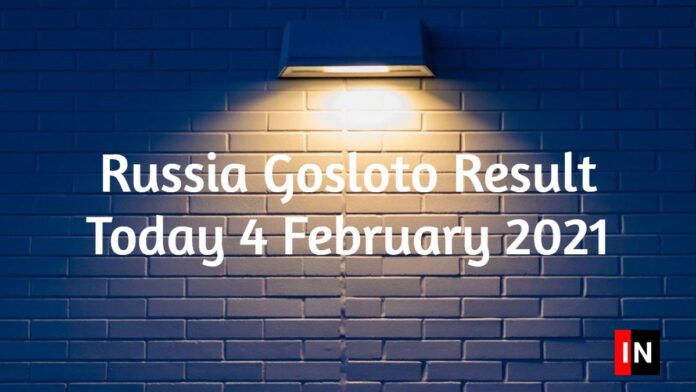 Russia Gosloto Result Today 4 February 2021: Check Today Result ...